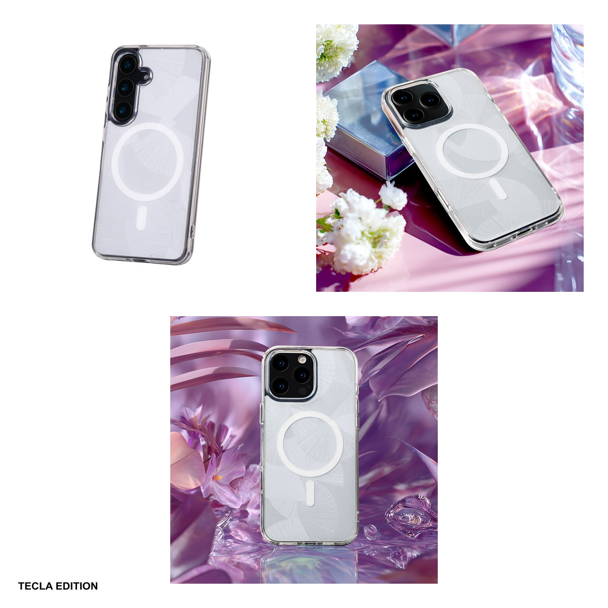 Husa Flash Mag pentru Samsung Galaxy S25, Galaxy S24, Carcasa magnetica, Gri [4]