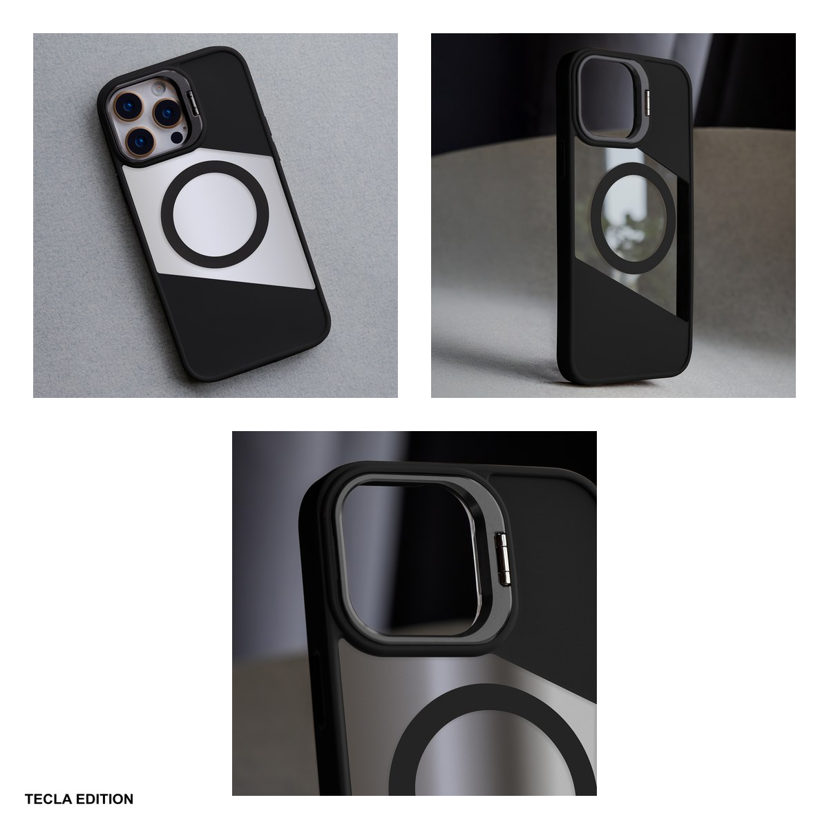 Husa Fusion Mag pentru Apple iPhone 16, Carcasa magnetica, Negru [4]