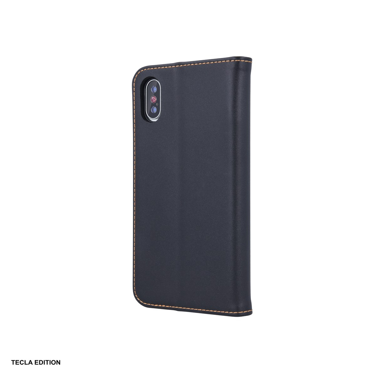 Husa Genuine Leather Smart Pro pentru Apple iPhone 17 Air, tip carte cu inchidere magnetica, Negru [5]