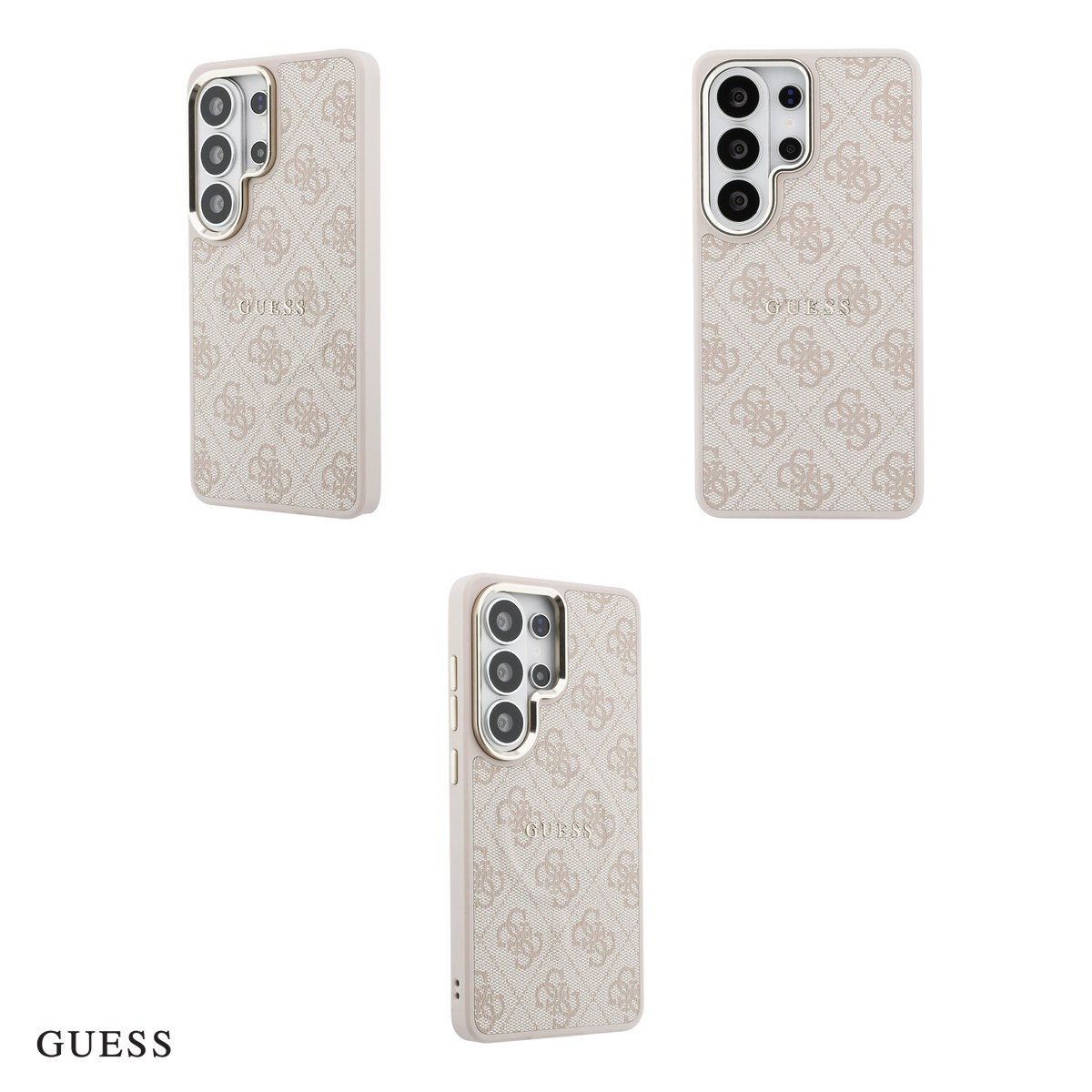 Husa Guess 4g Embossed Ring pentru Samsung Galaxy S26 Ultra, Carcasa magnetica, Roz [4]