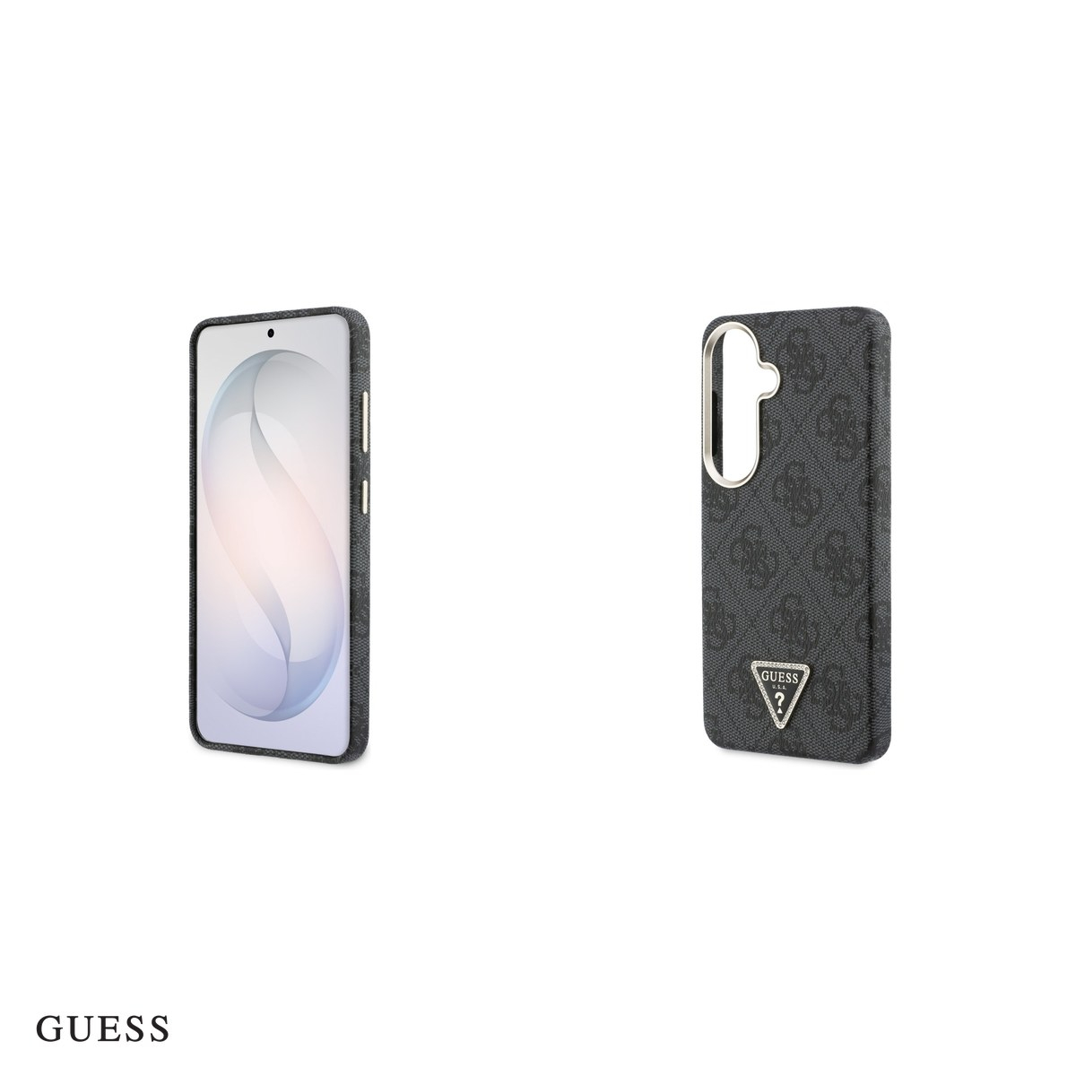 Husa Guess 4g Triangle Logo pentru Samsung Galaxy S26, Carcasa magnetica, Negru [5]