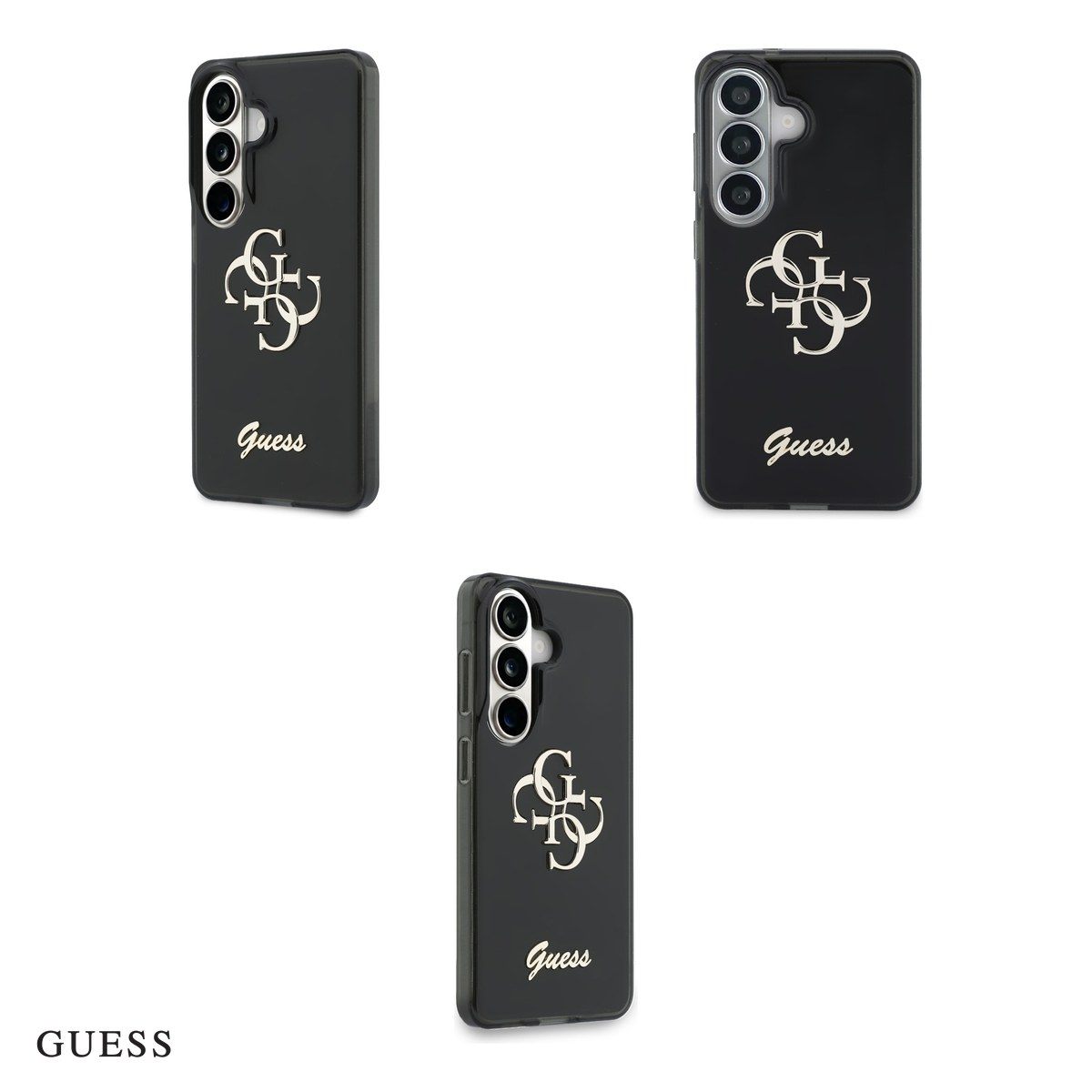 Husa Guess Iml Big Metal 4g Script pentru Samsung Galaxy S26, Carcasa magnetica, Negru [4]