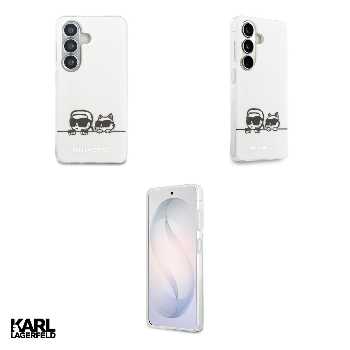 Husa Karl Lagerfeld Iml Peekaboo pentru Samsung Galaxy S26 Plus, Carcasa magnetica, Transparent [4]