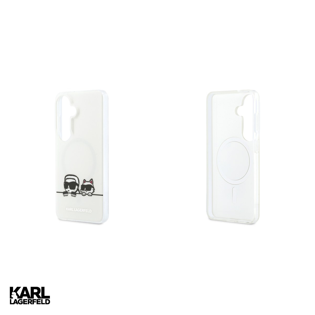 Husa Karl Lagerfeld Iml Peekaboo pentru Samsung Galaxy S26 Plus, Carcasa magnetica, Transparent [5]