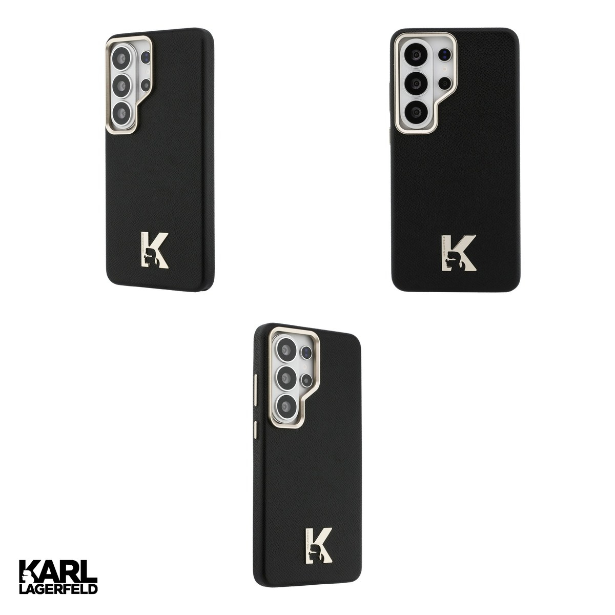 Husa Karl Lagerfeld K Metal Logo pentru Samsung Galaxy S26 Ultra, Carcasa magnetica, Negru [4]