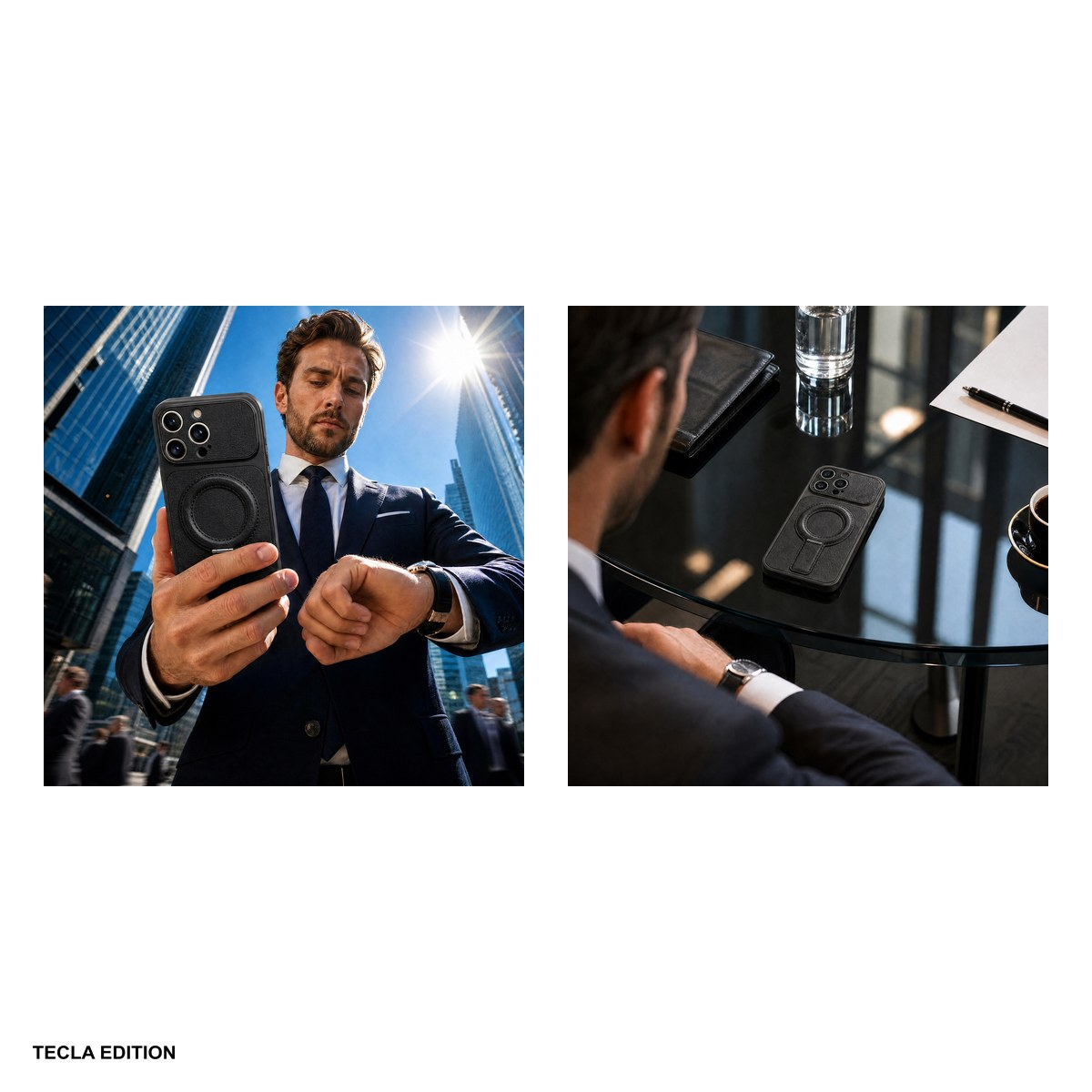 Husa Luxgrip Mag pentru Apple iPhone 14, Carcasa magnetica, Negru [5]