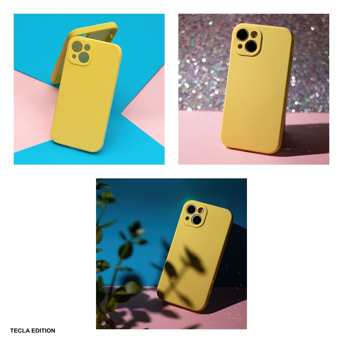 Husa Mag Invisible pastel pentru Apple iPhone 12, Carcasa magnetica, Galben [6]