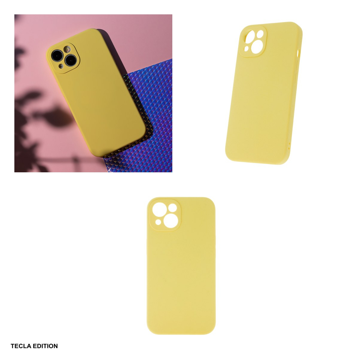 Husa Mag Invisible pastel pentru Apple iPhone 14 Pro, Carcasa magnetica, Galben [4]