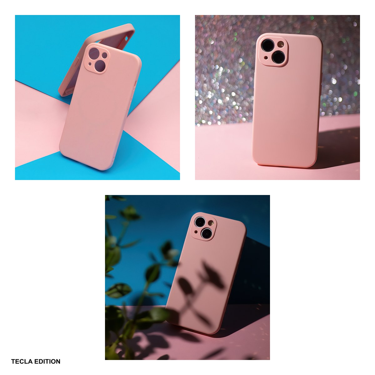 Husa Mag Invisible pastel pentru Apple iPhone 14 Pro, Carcasa magnetica, Roz [6]