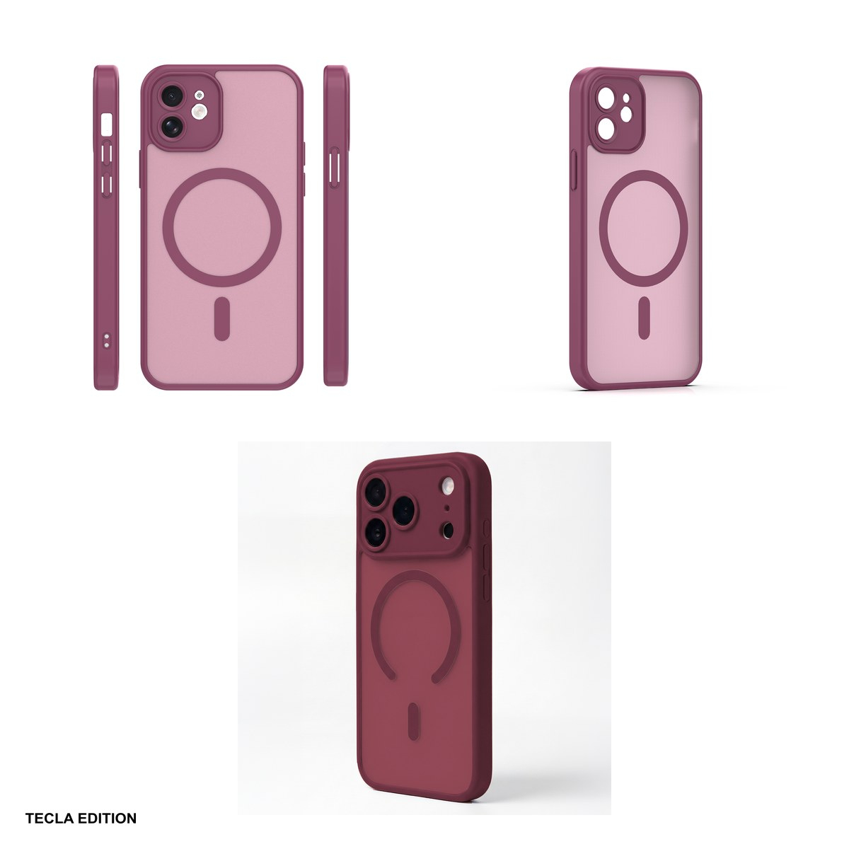 Husa Mag Matt pentru Apple iPhone 12, Carcasa magnetica [4]
