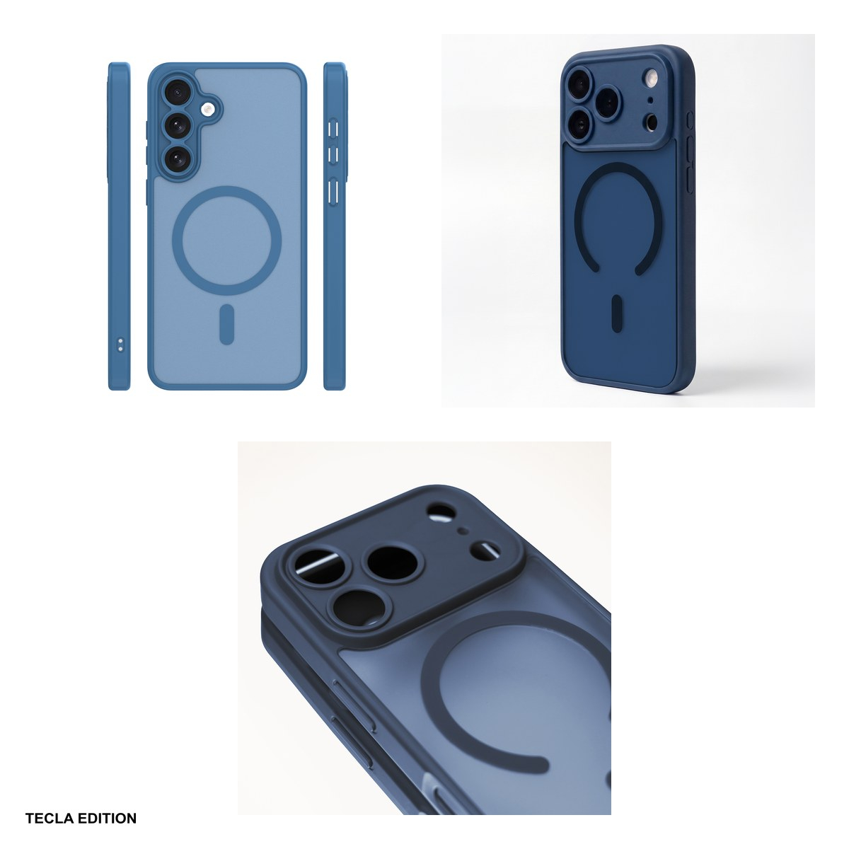 Husa Mag Matt pentru Samsung Galaxy S26 Plus, Carcasa magnetica, Albastru inchis [7]
