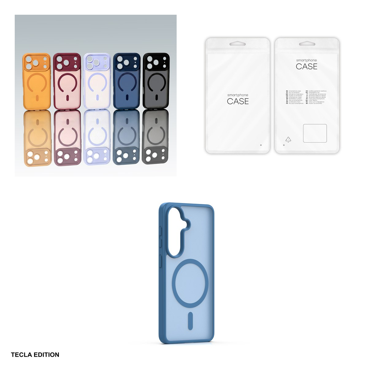 Husa Mag Matt pentru Samsung Galaxy S26 Plus, Carcasa magnetica, Albastru inchis [5]