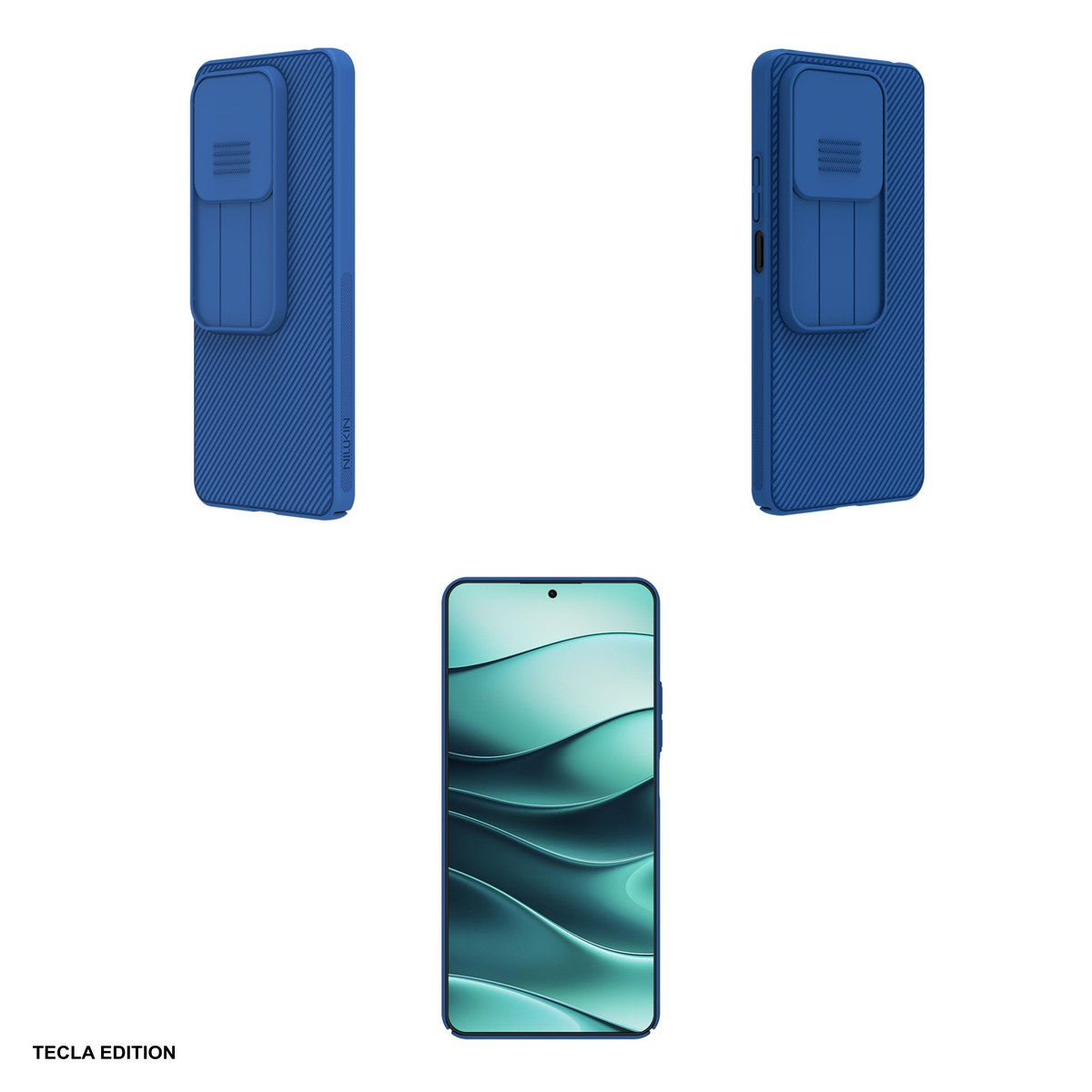 Husa Nillkin Camshield pentru Xiaomi Redmi Note 14 4G, Carcasa, Albastru [4]