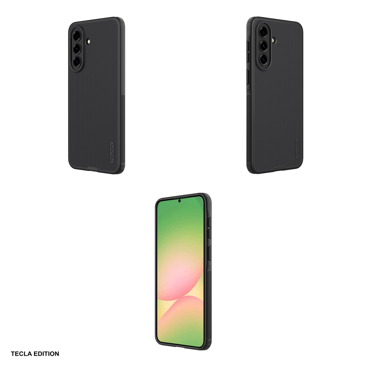 Husa Nillkin Super Frosted Shield Pro pentru Samsung Galaxy A57 5G, Carcasa, Negru [4]