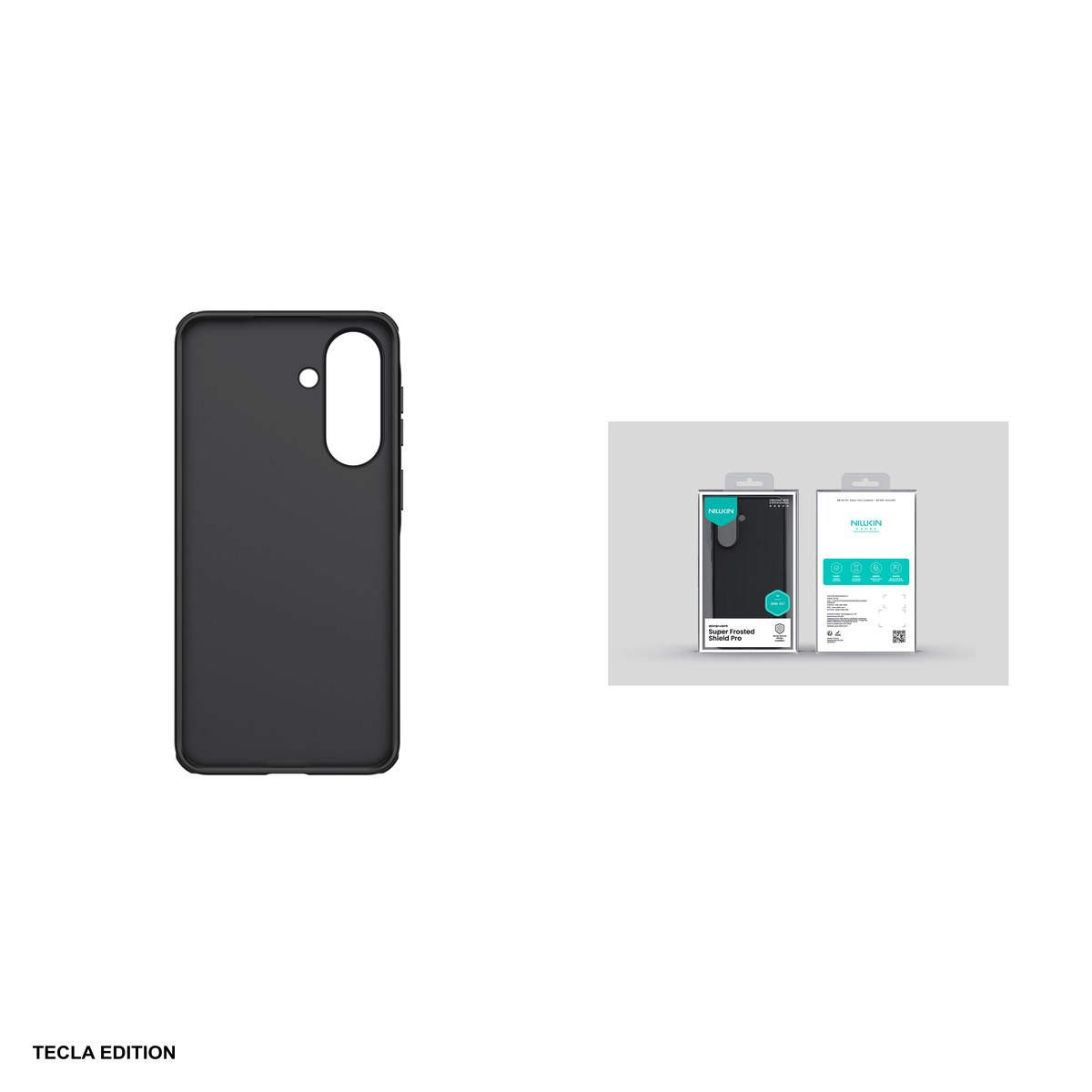 Husa Nillkin Super Frosted Shield Pro pentru Samsung Galaxy A57 5G, Carcasa, Negru [5]