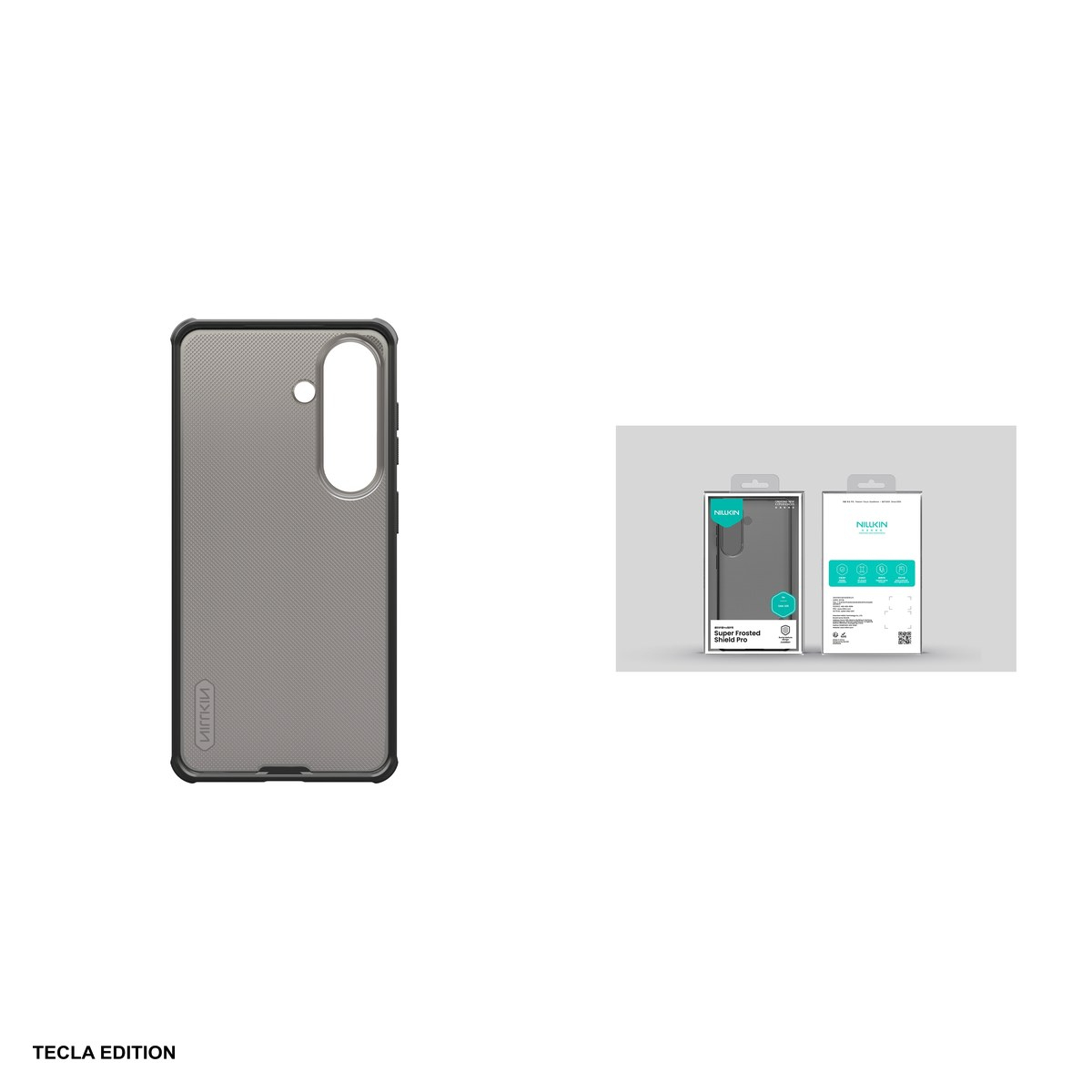 Husa Nillkin Super Frosted Shield Pro pentru Samsung Galaxy S26, Carcasa, Fumuriu [5]