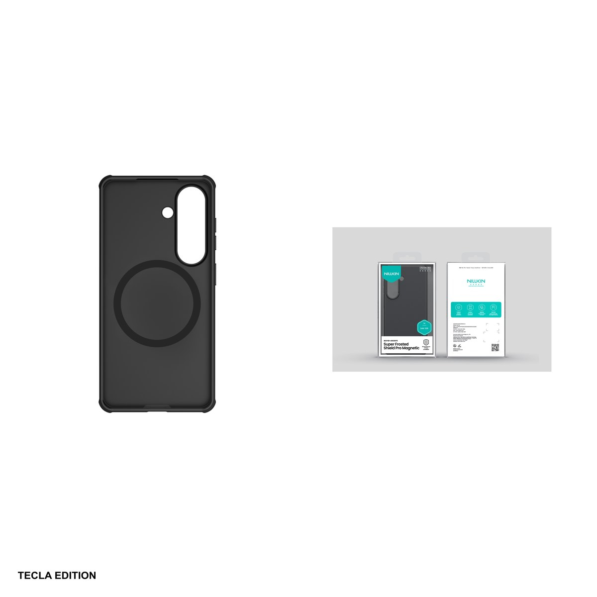Husa Nillkin Super Frosted Shield Pro pentru Samsung Galaxy S26, Carcasa magnetica, Negru [5]