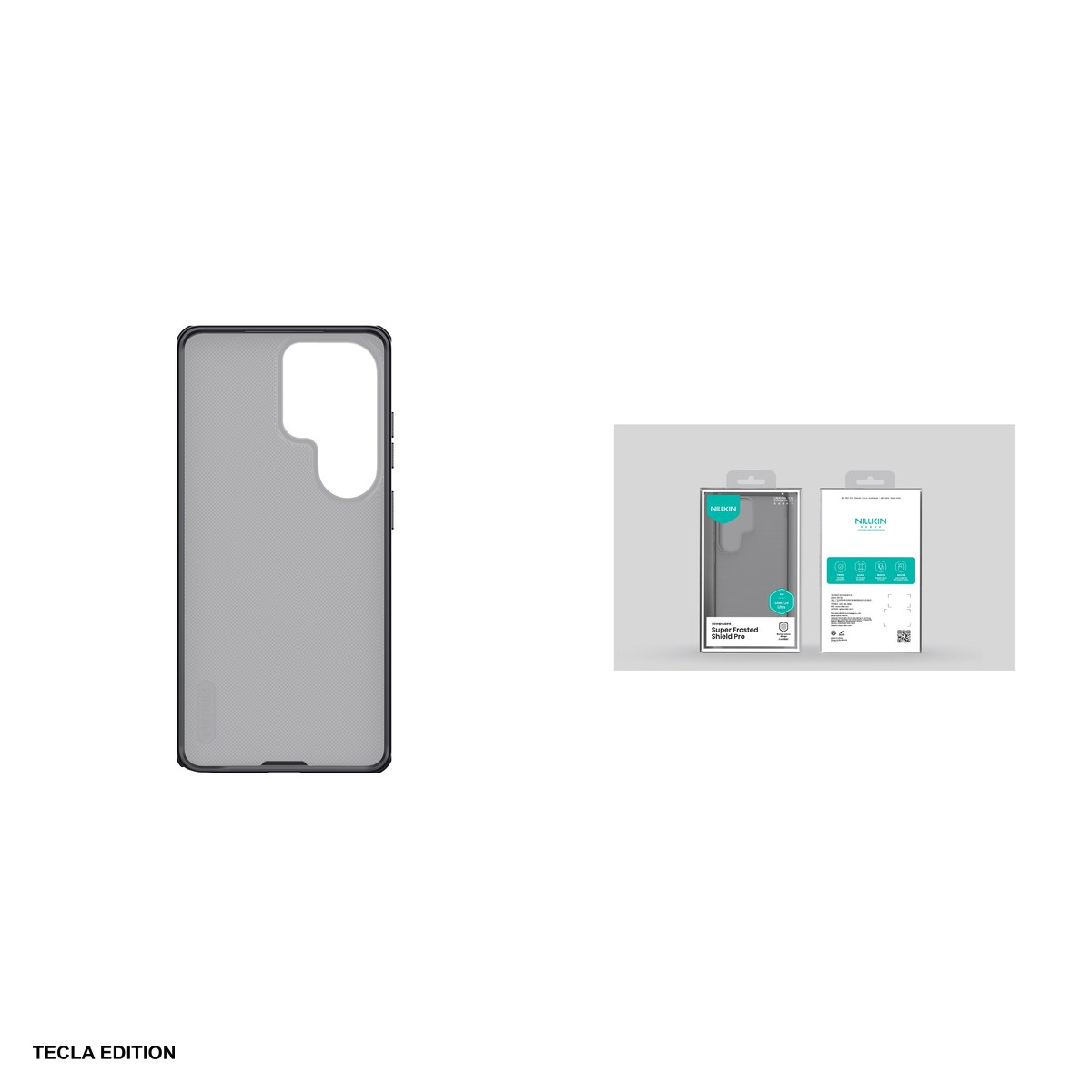 Husa Nillkin Super Frosted Shield Pro pentru Samsung Galaxy S26 Ultra, Carcasa, Fumuriu [5]