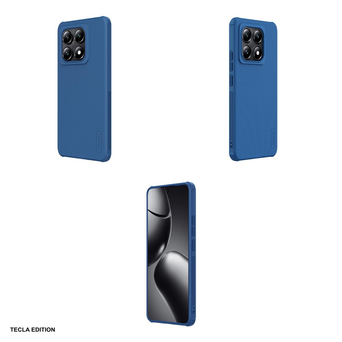 Husa Nillkin Super Shield Pro pentru Xiaomi 14T 5G, Carcasa, Albastru [4]