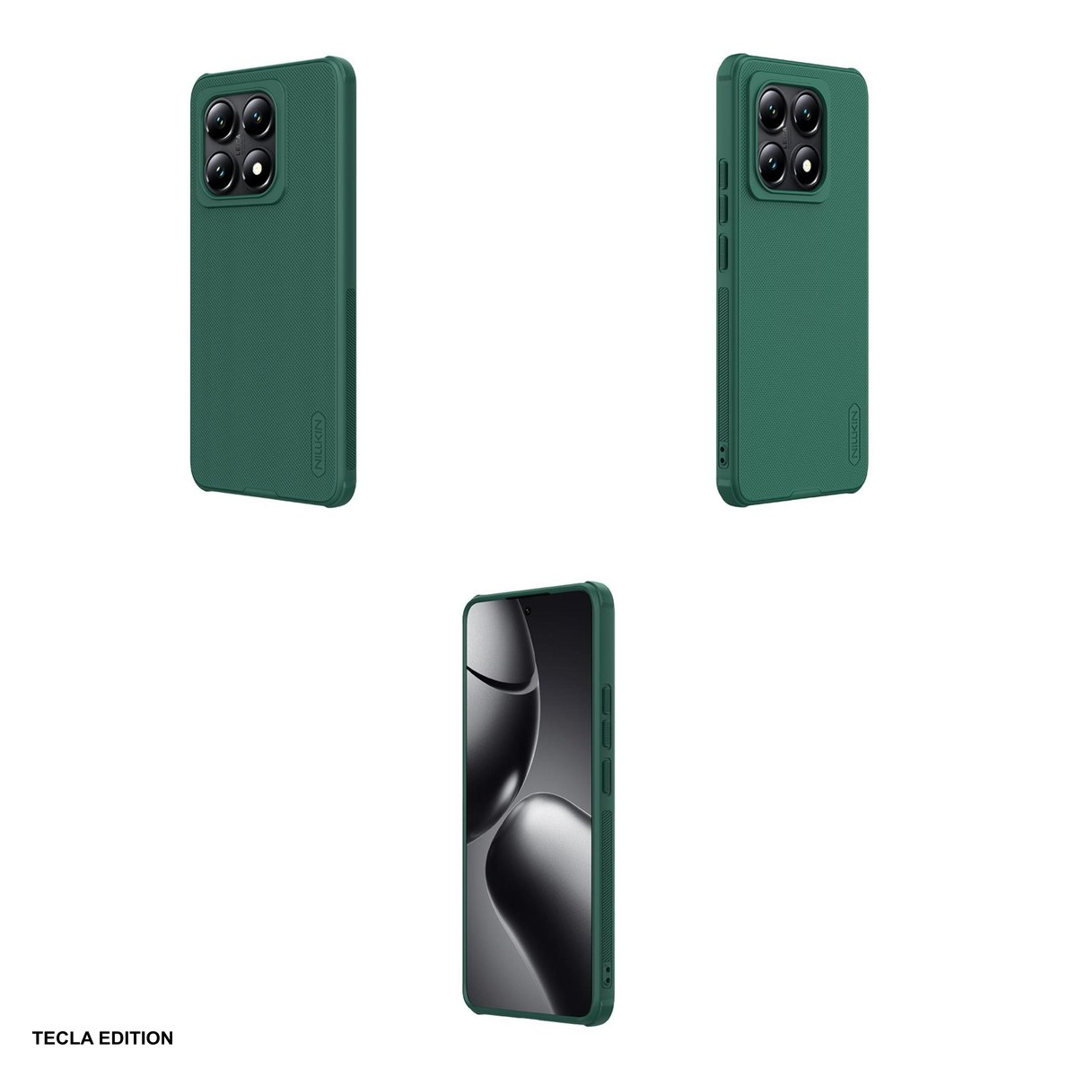Husa Nillkin Super Shield Pro pentru Xiaomi 14T 5G, Carcasa, Verde [4]