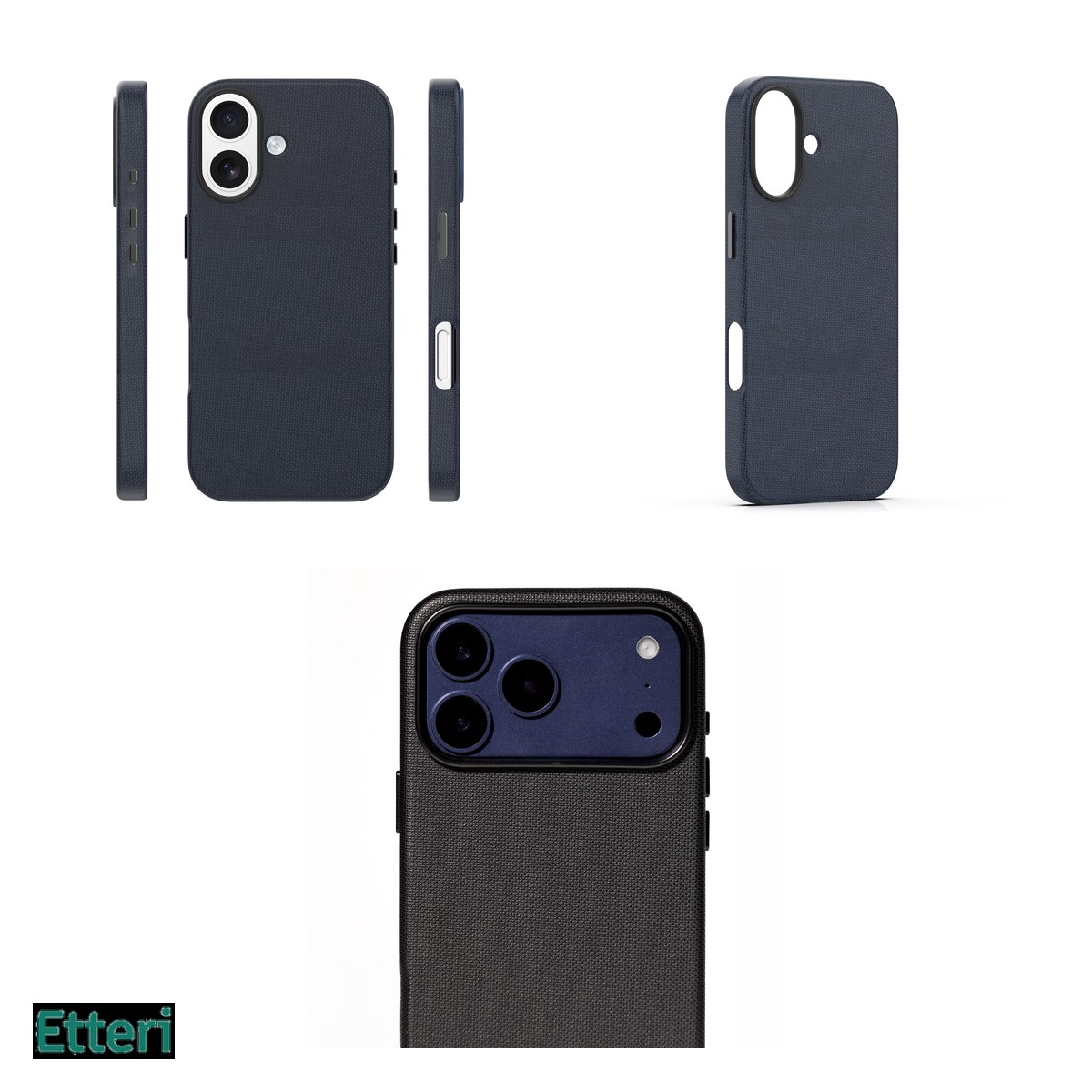 Husa pentru Apple iPhone 16, Carcasa magnetica, Negru [8]