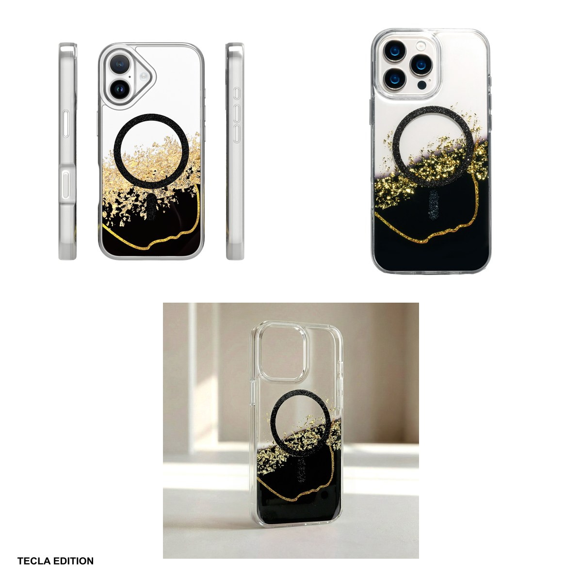 Husa pentru Apple iPhone 16, Carcasa magnetica, Negru [8]