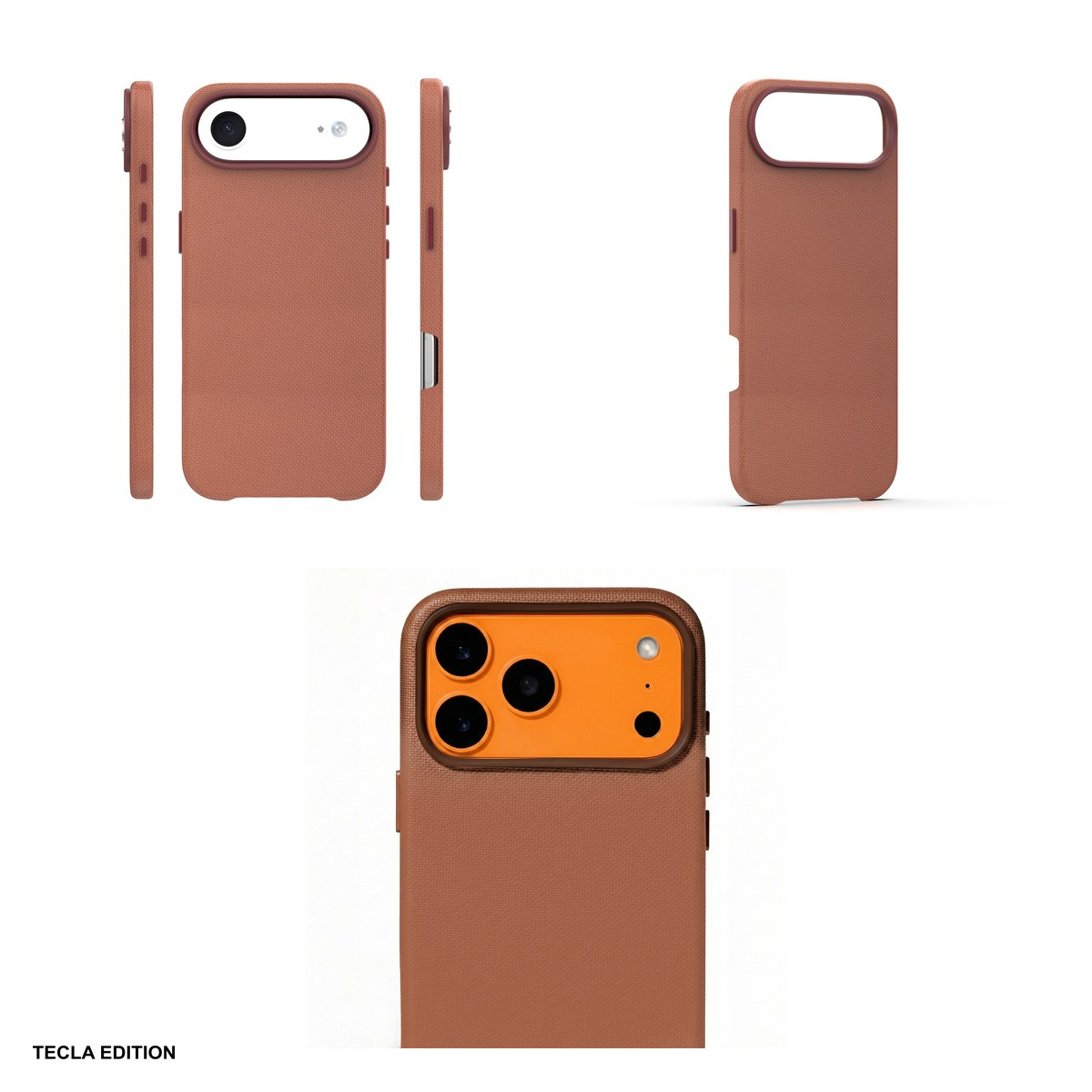 Husa pentru Apple iPhone 17 Air, Carcasa magnetica, Maro [7]
