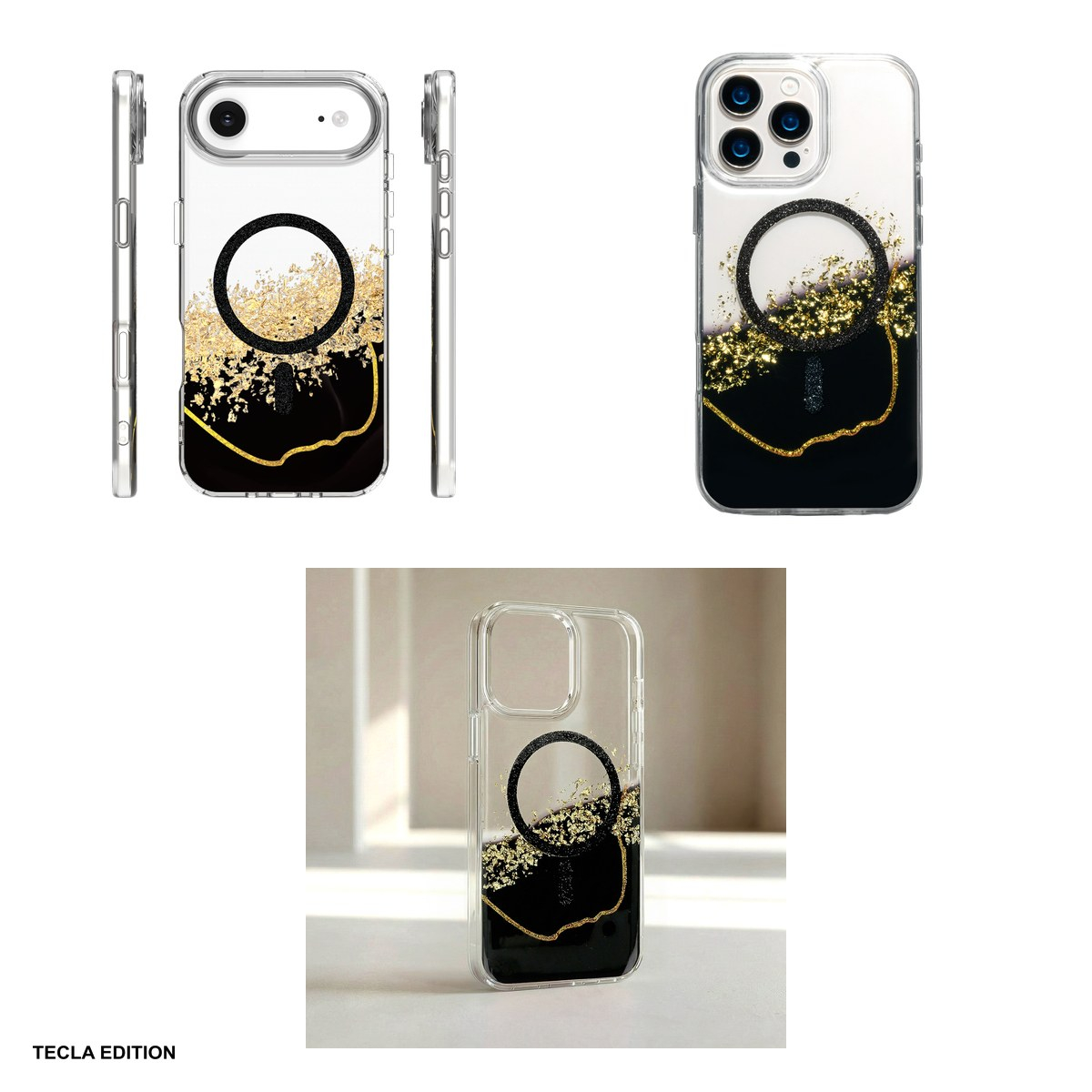 Husa pentru Apple iPhone 17 Air, Carcasa magnetica, Negru [7]