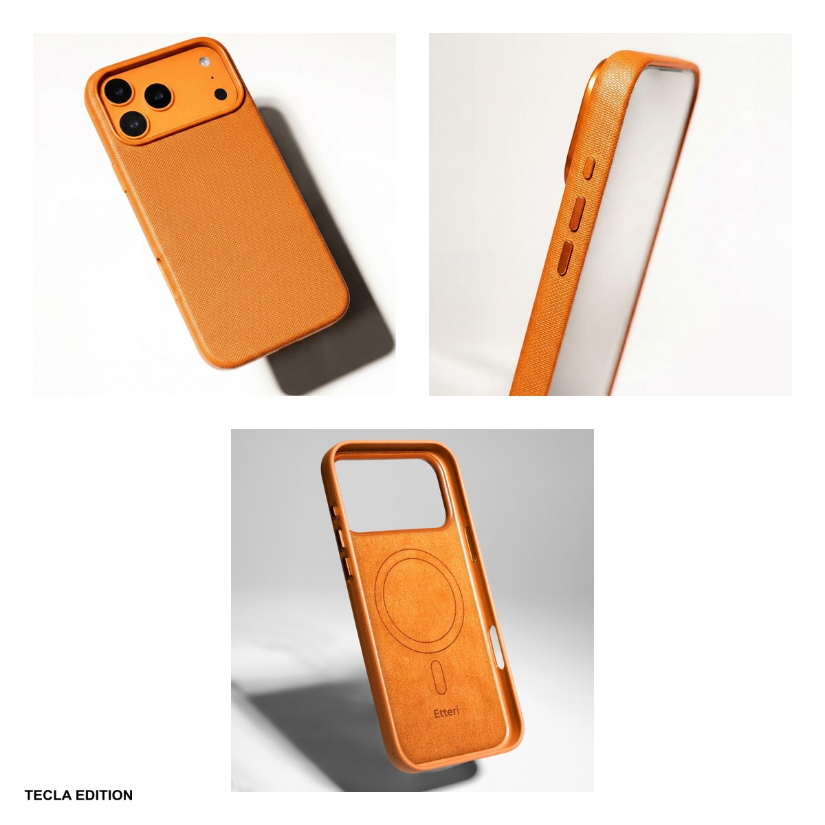 Husa pentru Apple iPhone 17 Air, Carcasa magnetica, Portocaliu [10]