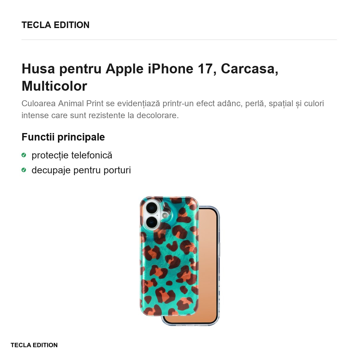 Husa pentru Apple iPhone 17, Carcasa, Multicolor [2]