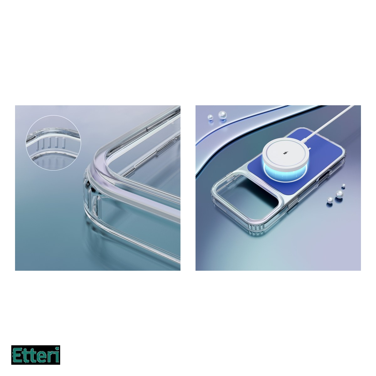 Husa pentru Apple iPhone 17 Pro Max, Carcasa magnetica, Albastru [10]