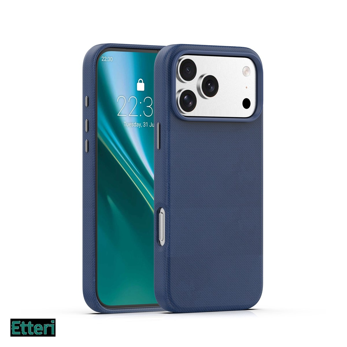 Husa pentru Apple iPhone 17 Pro Max, Carcasa magnetica, Albastru [2]