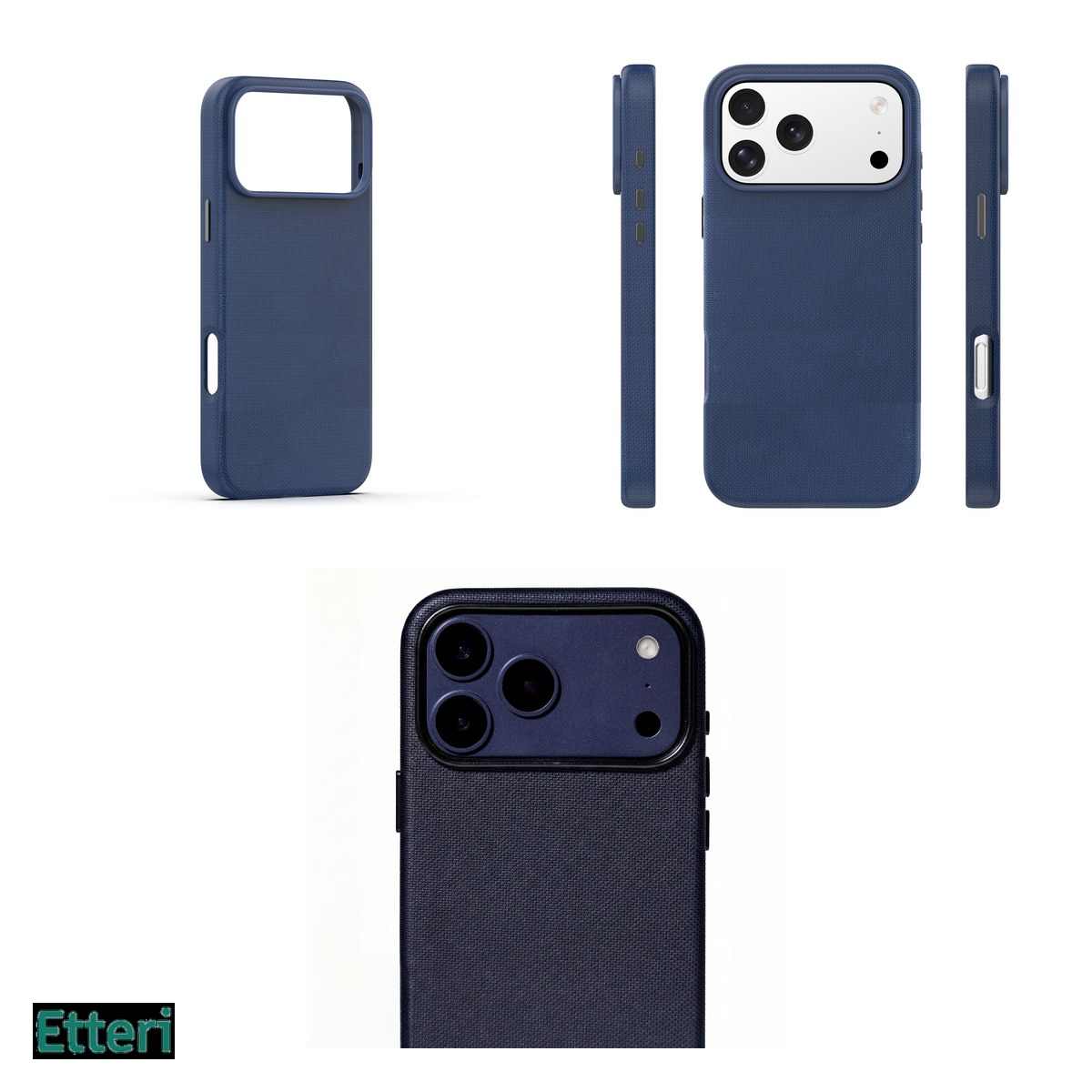 Husa pentru Apple iPhone 17 Pro Max, Carcasa magnetica, Albastru [8]