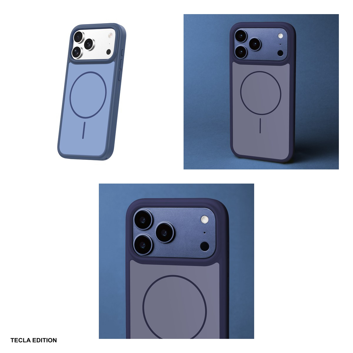 Husa pentru Apple iPhone 17 Pro Max, Carcasa magnetica, Albastru [4]