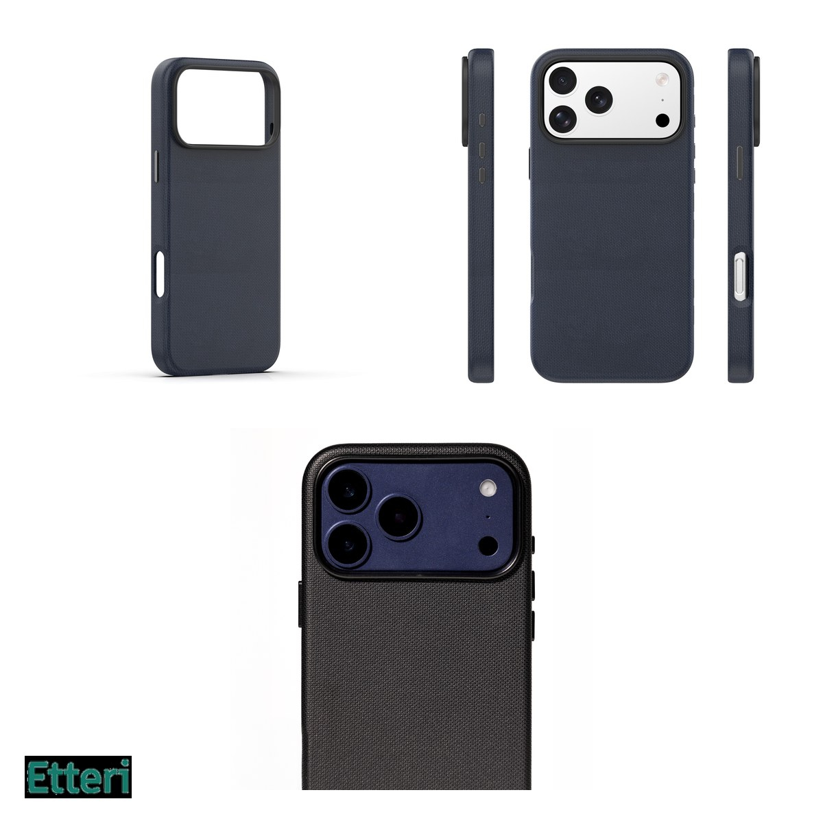 Husa pentru Apple iPhone 17 Pro Max, Carcasa magnetica, Negru [8]