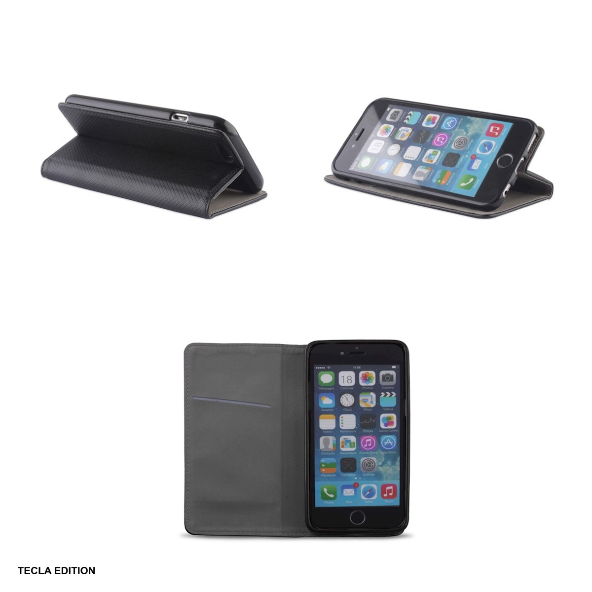 Husa pentru Xiaomi Redmi 9C, Carcasa magnetica, Negru [4]