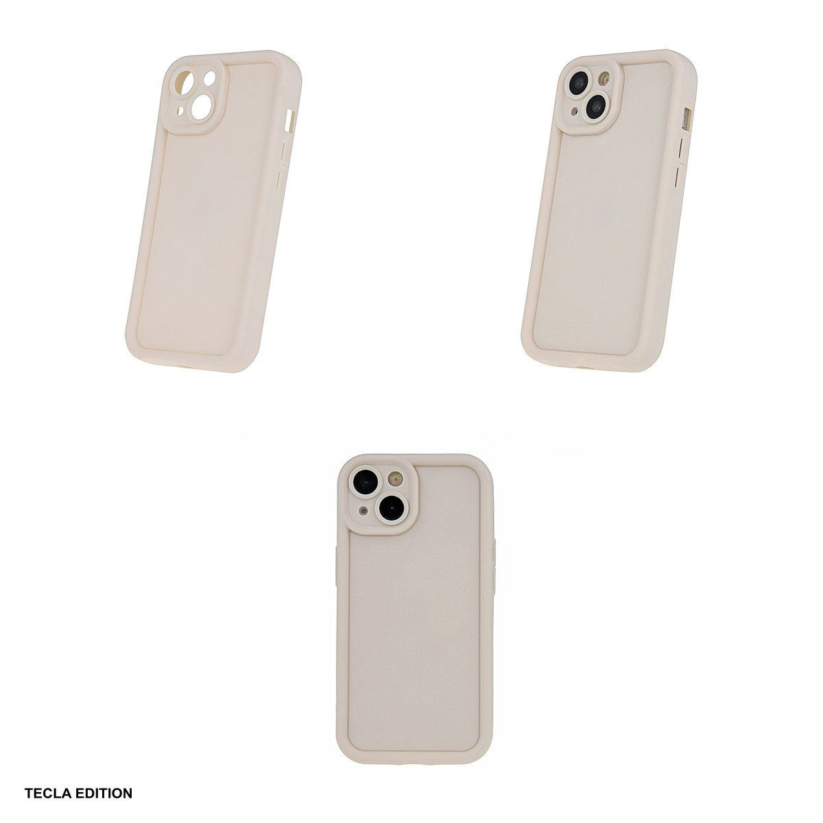 Husa Rim TPU pentru Samsung Galaxy S23 FE, Carcasa, Bej [4]