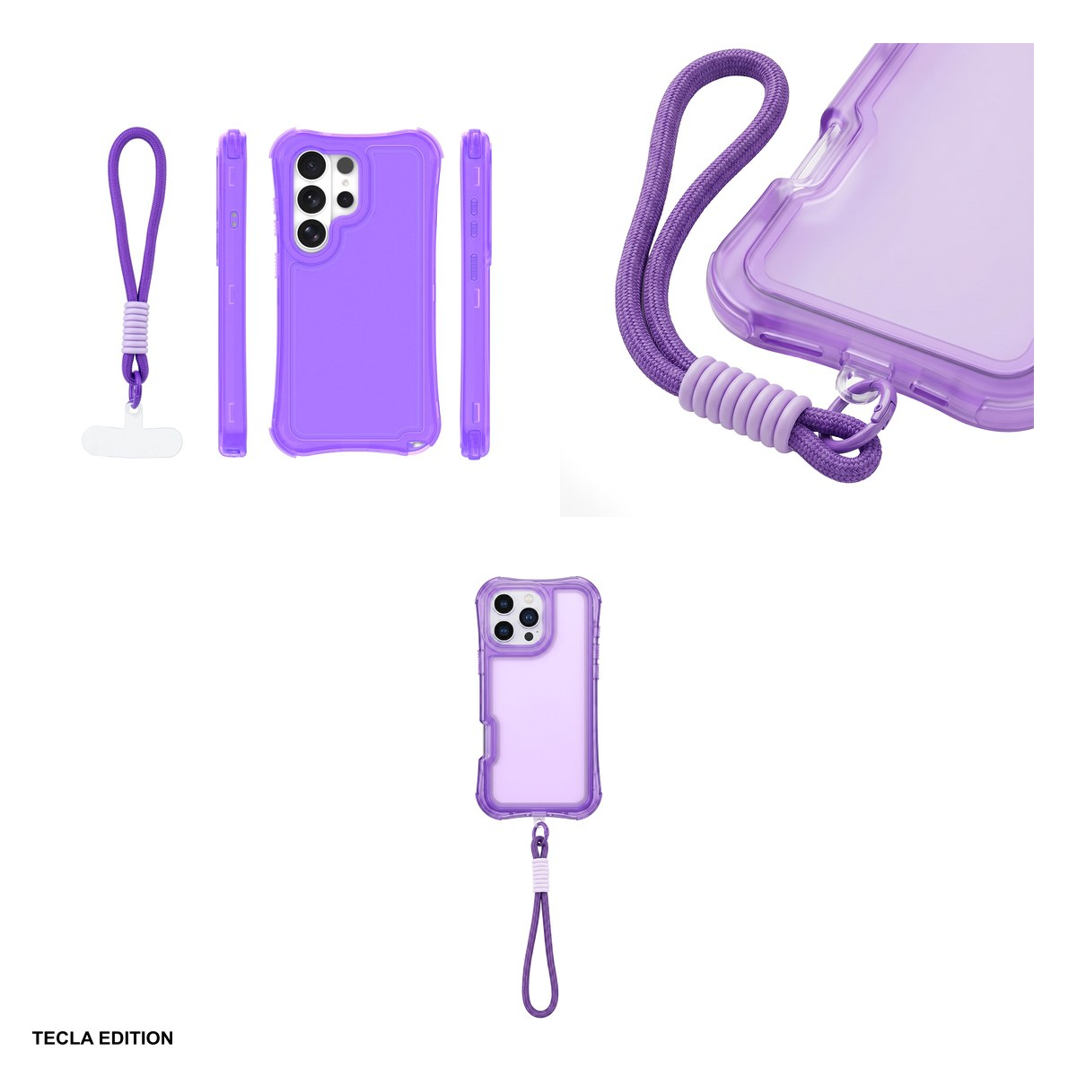 Husa Safepop strap pentru Samsung Galaxy S26 Ultra, Carcasa, Mov [4]