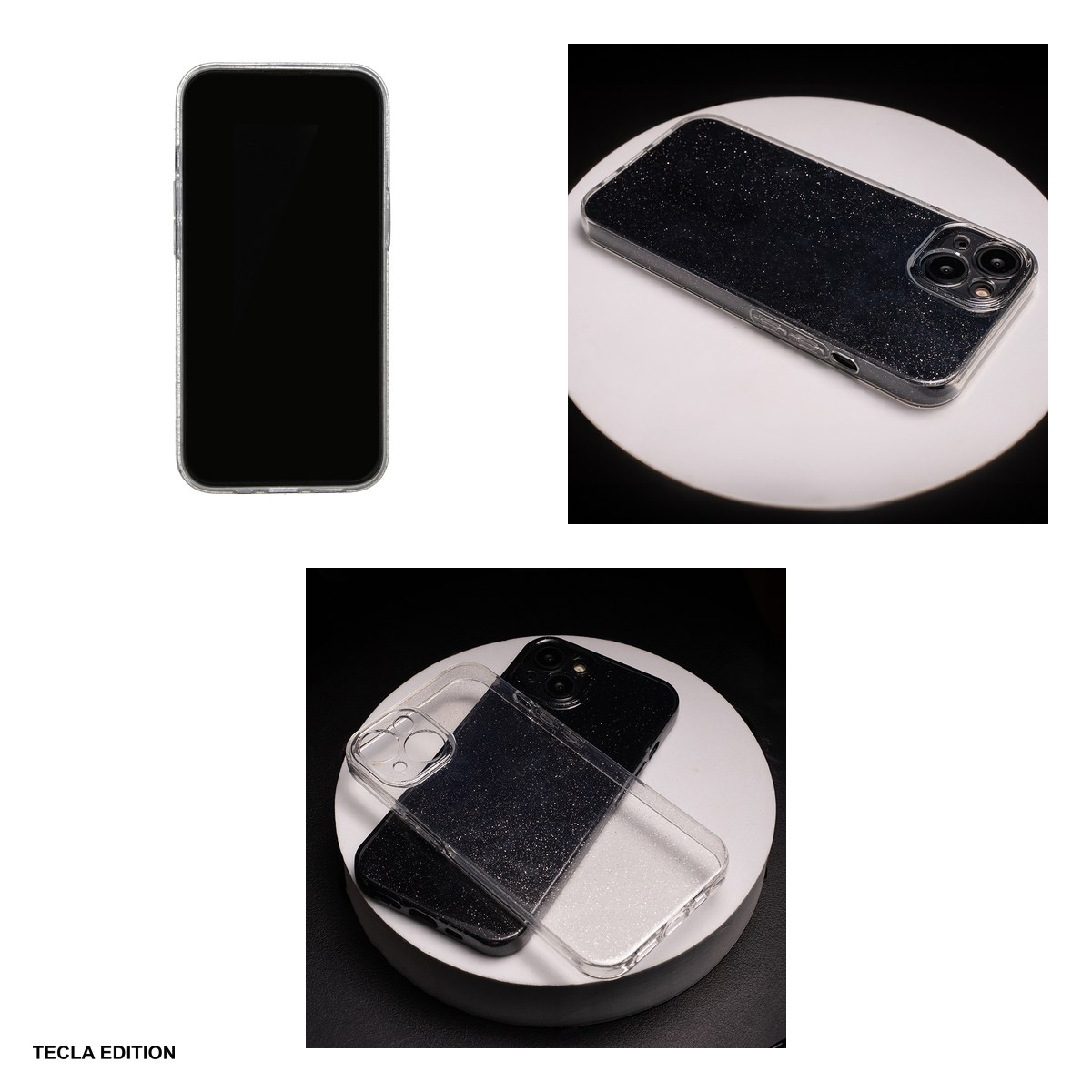 Husa Shine pentru Apple iPhone 16e, iPhone 17e, Carcasa, Transparent [4]