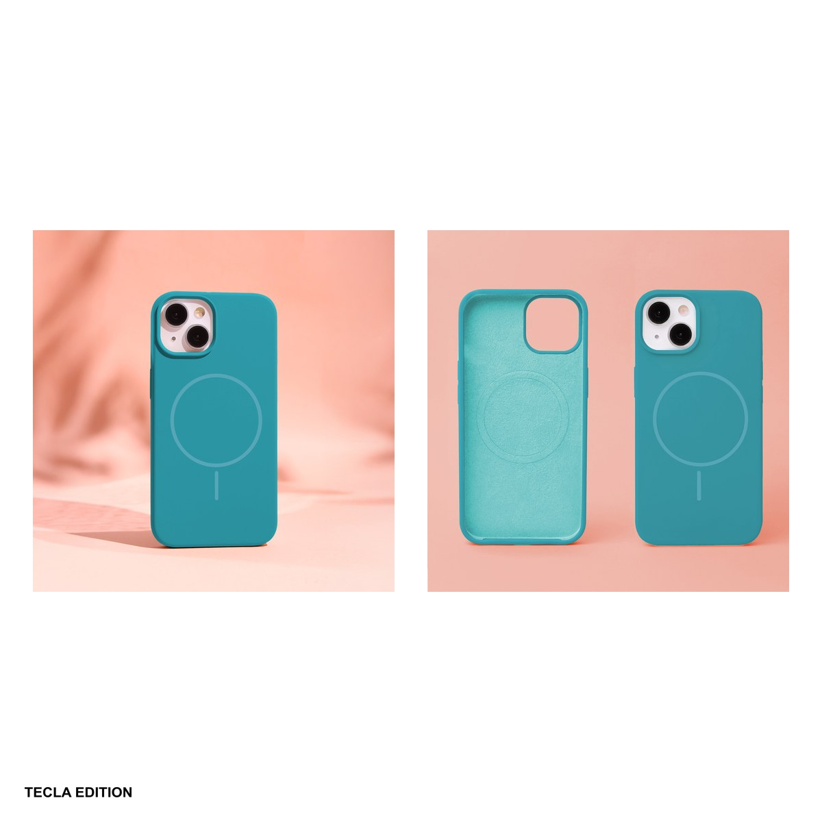 Husa Silicone Thin Mag pentru Apple iPhone 12 Pro, iPhone 12, Carcasa magnetica, Albastru [5]