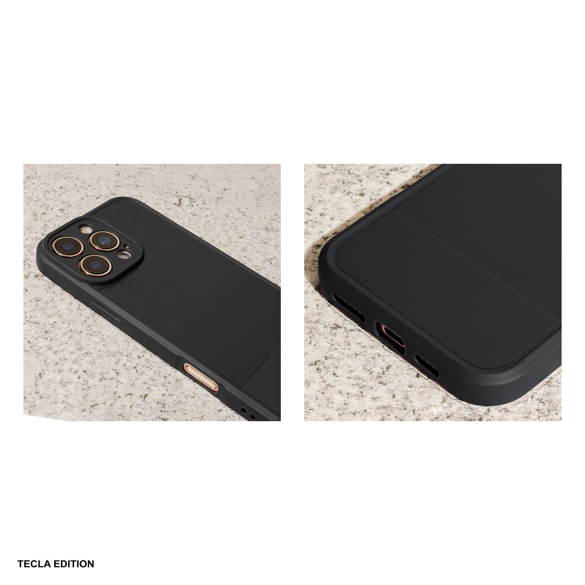Husa Simple Carbon pentru Apple iPhone 14, Carcasa, Negru [5]