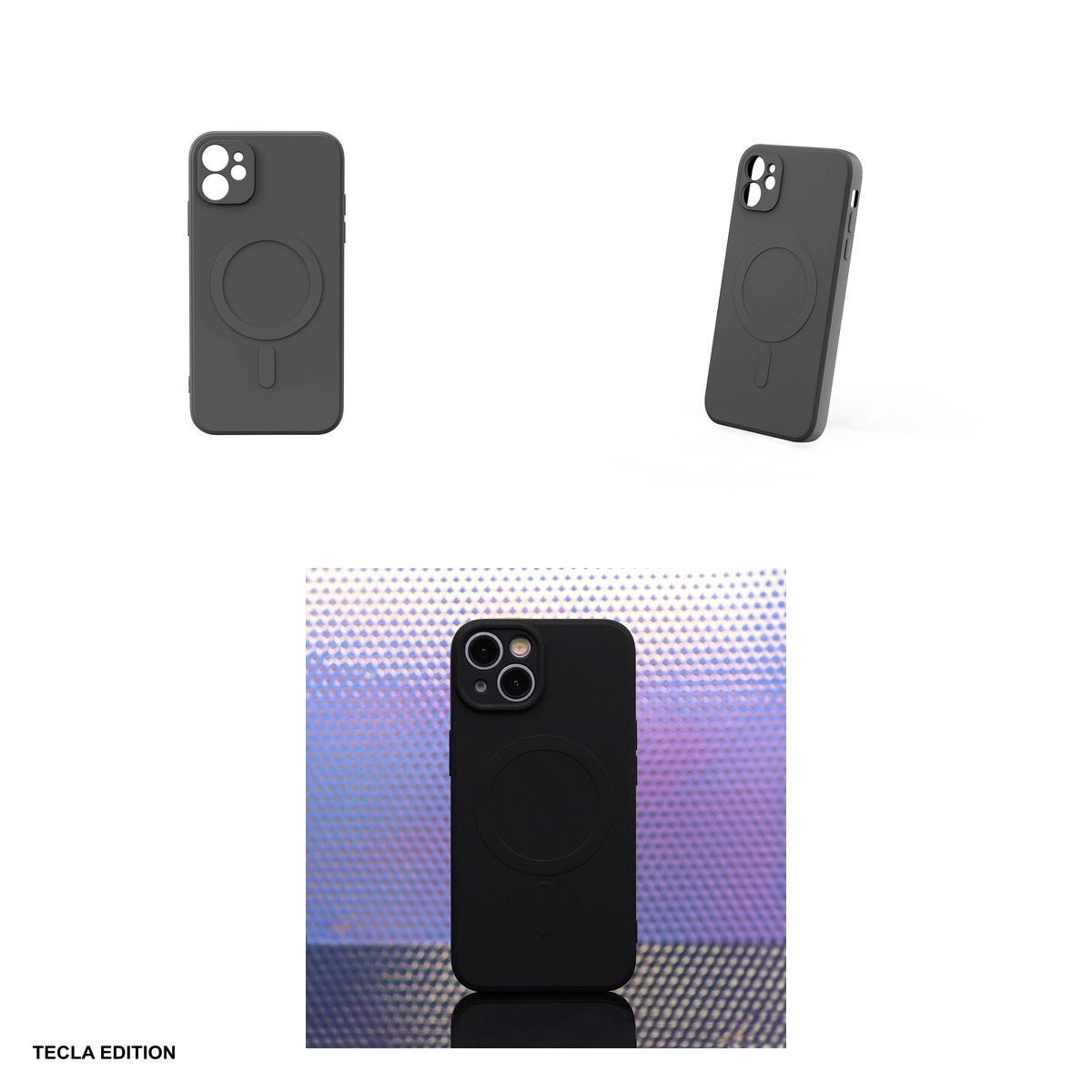 Husa Simple Color Mag pentru Apple iPhone 11, Carcasa magnetica, Negru [4]
