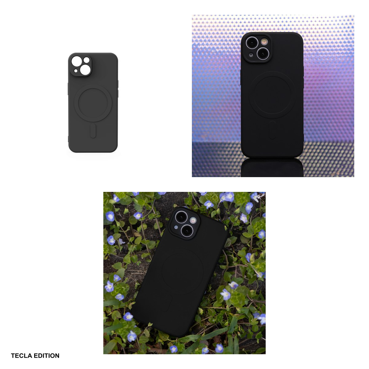 Husa Simple Color Mag pentru Apple iPhone 13, Carcasa magnetica, Negru [4]