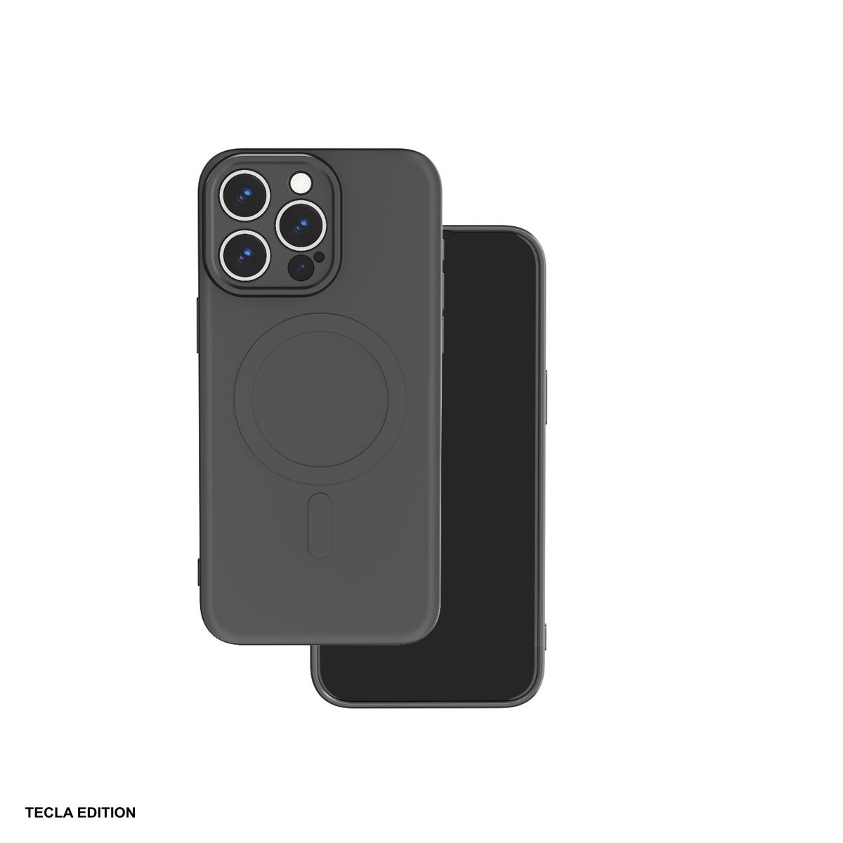 Husa Simple Color Mag pentru Apple iPhone 15 Pro, Carcasa magnetica, Negru [1]