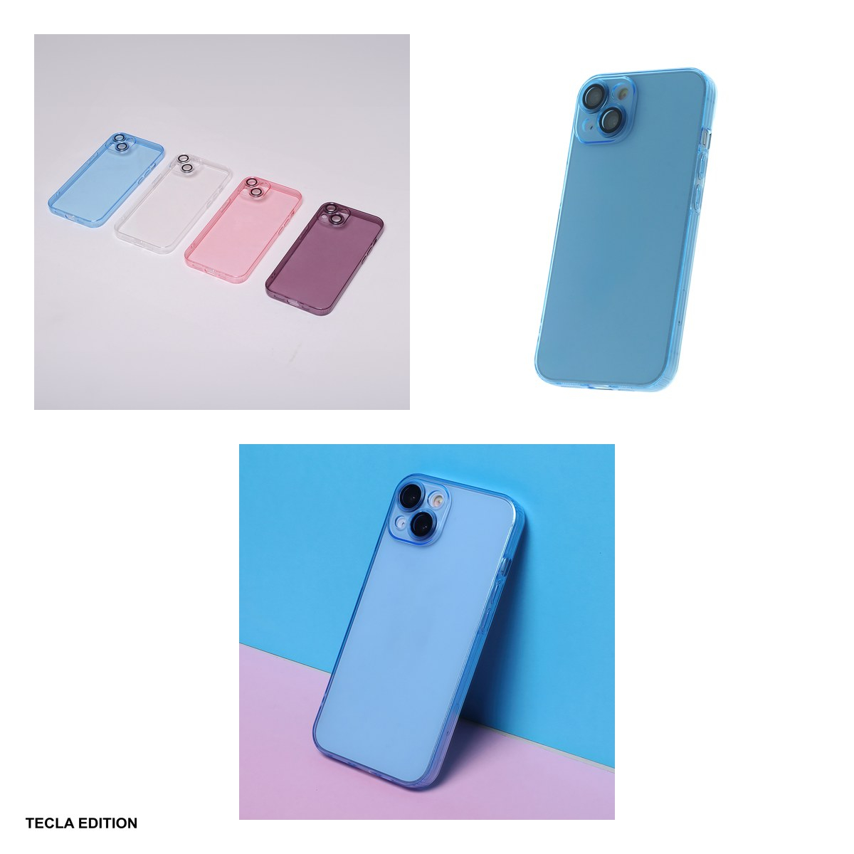 Husa Slim Color Model pentru Samsung Galaxy A25 5G, Carcasa, Albastru [4]
