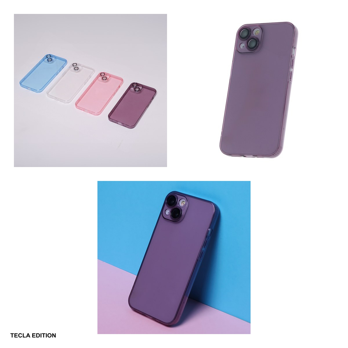 Husa Slim Color Model pentru Samsung Galaxy A25 5G, Carcasa, Mov [4]