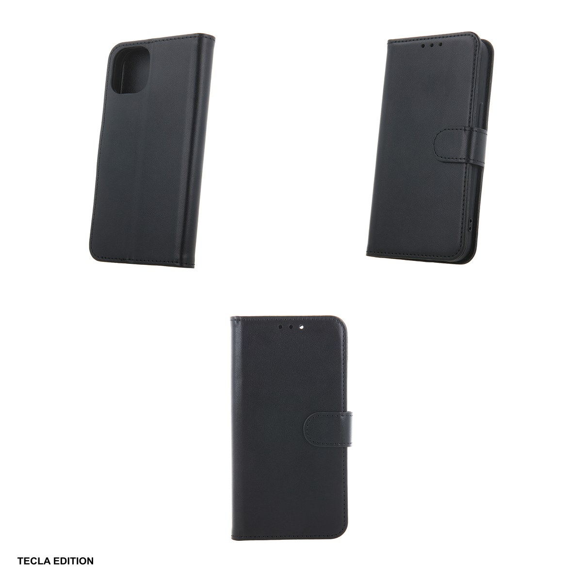 Husa Smart Classic pentru Motorola Moto G05, tip carte cu inchidere magnetica, Negru [4]