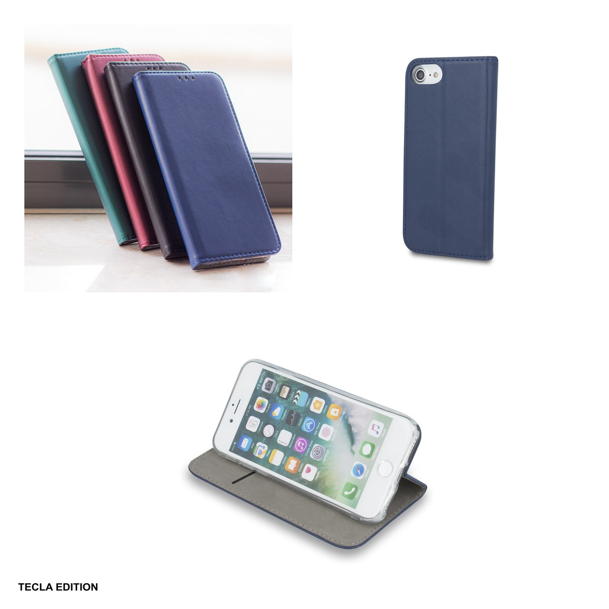 Husa Smart Magnetic pentru OPPO A6 Pro 5G, tip carte cu inchidere magnetica, Albastru [4]
