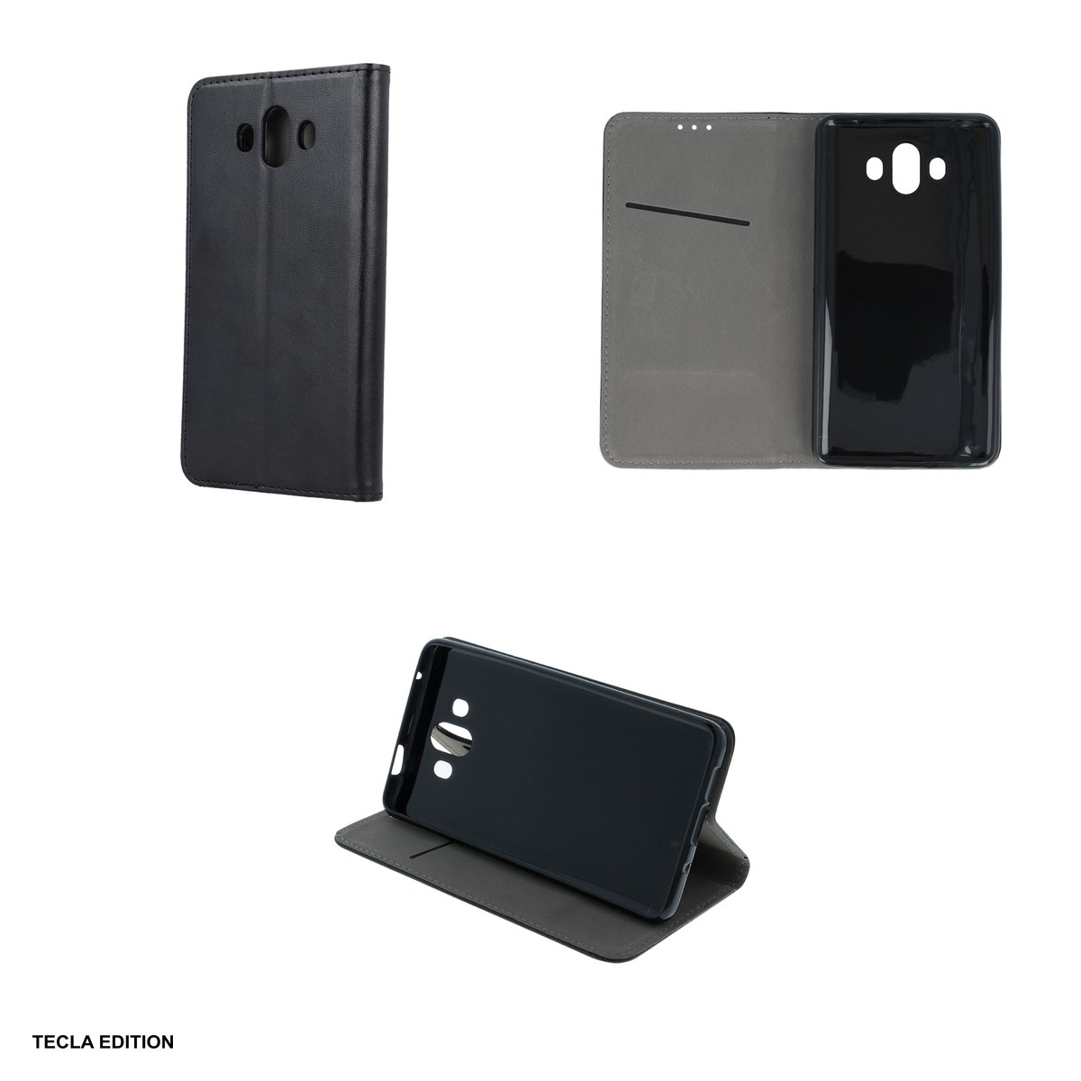 Husa Smart Magnetic pentru Xiaomi 17T Pro, tip carte cu inchidere magnetica, Negru [6]