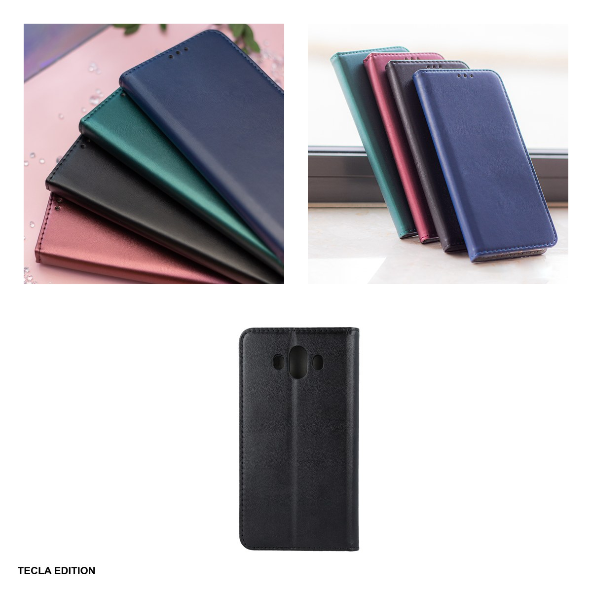 Husa Smart Magnetic pentru Xiaomi 17T Pro, tip carte cu inchidere magnetica, Negru [5]